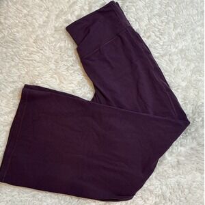 Athleta Elation Wide Leg Pant Plum Purple Size XL TG